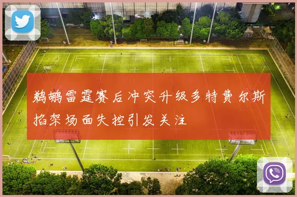 鹈鹕雷霆赛后冲突升级多特费尔斯掐架场面失控引发关注